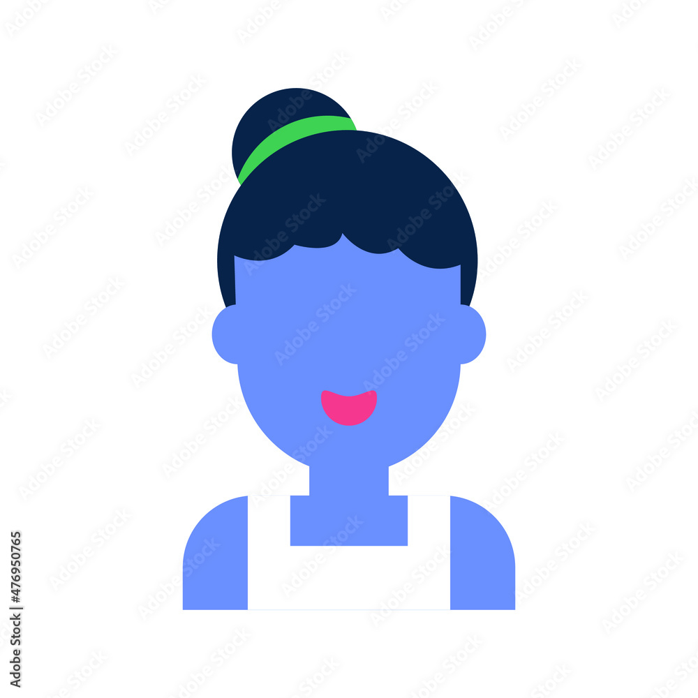 Female teacher Avatar Vector icon which is suitable for commercial work and easily modify or edit it Female teacher Avatar Vector icon which is suitable for commercial work and easily modify or edit it