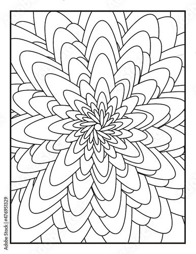 Coloring pages KDP interior for adults