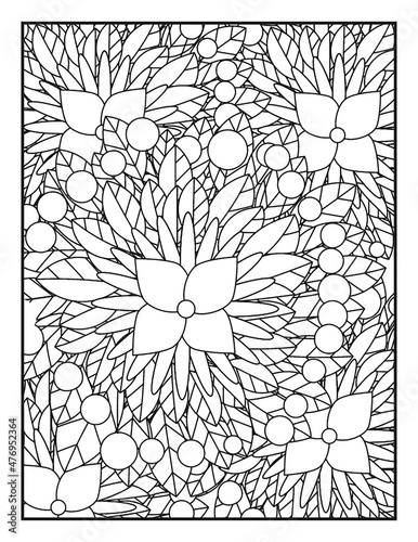 Coloring pages KDP interior for adults