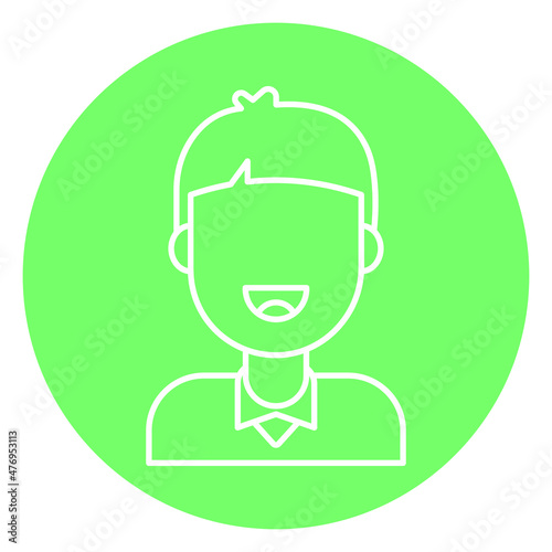Avatar portrait Vector icon which is suitable for commercial work and easily modify or edit it   © BinikSol