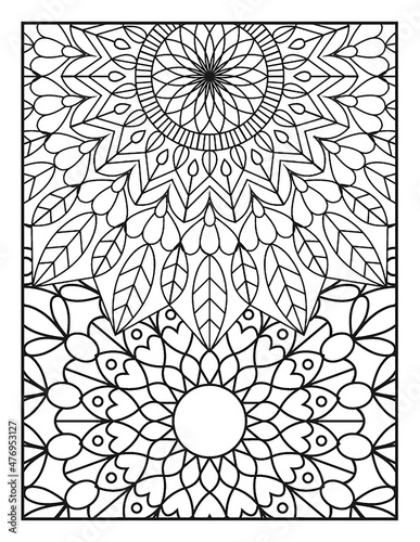 Coloring pages KDP interior for adults