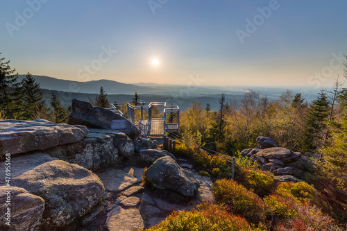 Mandelstein lookout platform in Austria photo