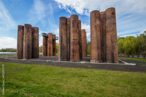 Bioturme, Lauchhammer, Brandenburg, Germany photo