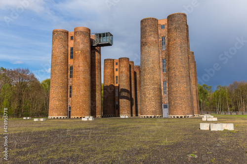 Bioturme, Lauchhammer, Brandenburg, Germany photo