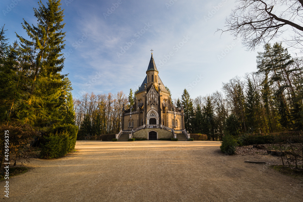 Obraz premium Schwarzenberg tomb in Domanin by Trebon, Czech republic