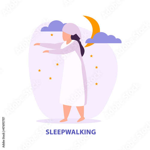 Sleepwalking Mental Disorder Composition