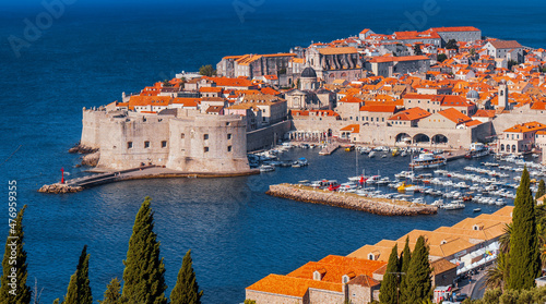 Old city of Dubrovnik, Croatia.