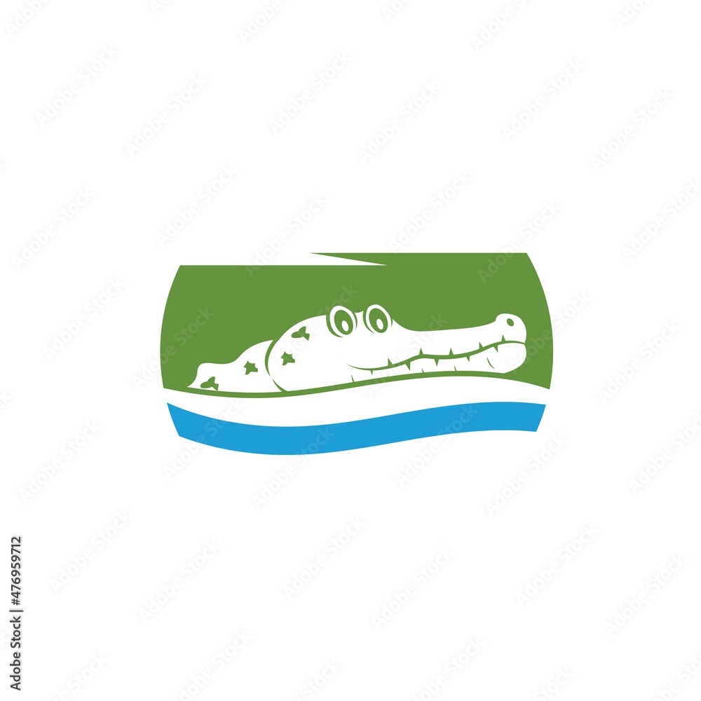 crocodile vector icon illustration design template crocodile vector icon illustration design template