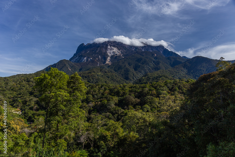 Mt. Kinabalu from below