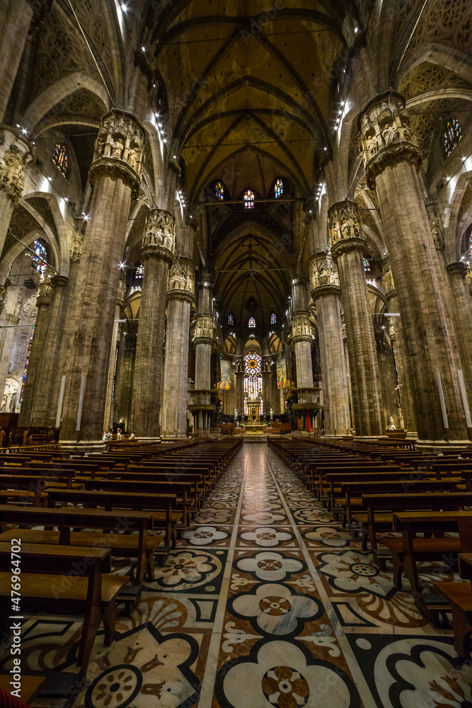 Fototapeta premium Interior of the Duomo