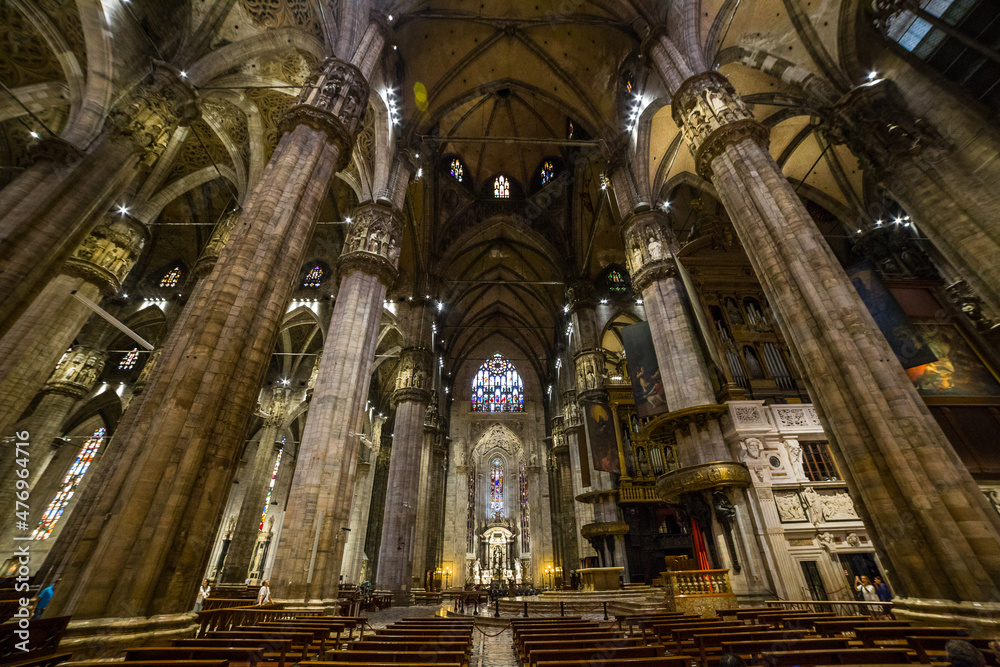Interior of the Duomo