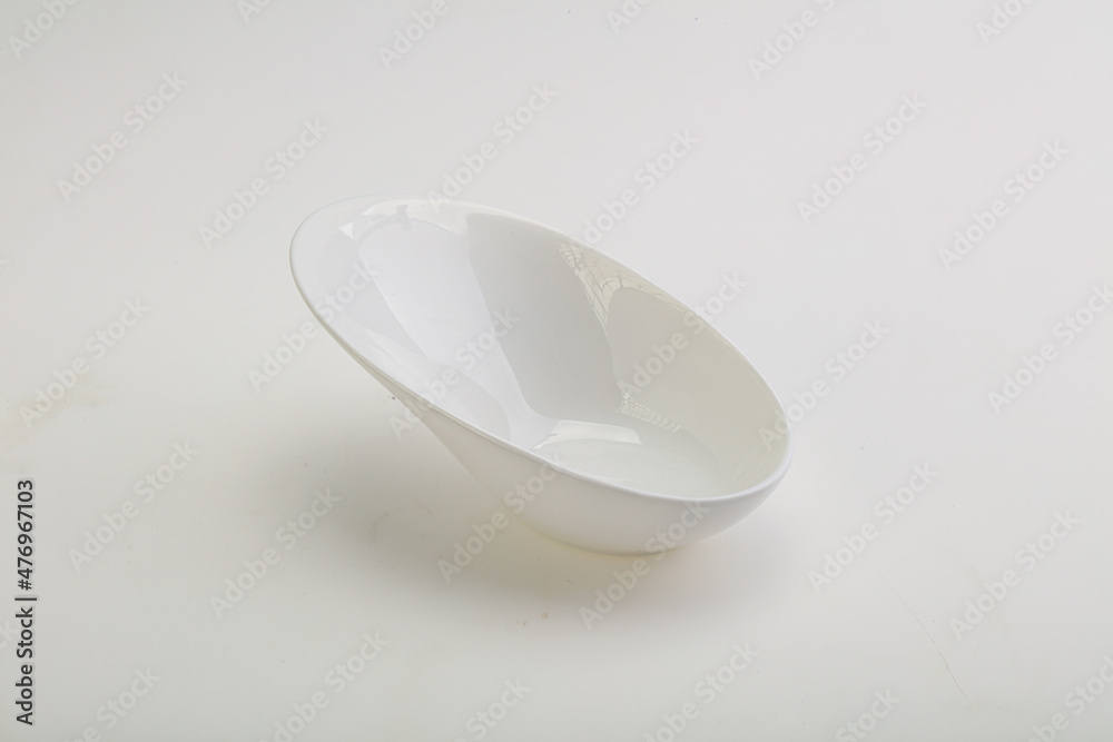 White proclean bowl for serving