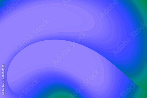 art blue and green abstract colorful background with waves