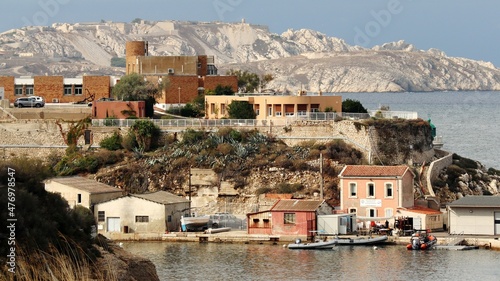 village in the sea