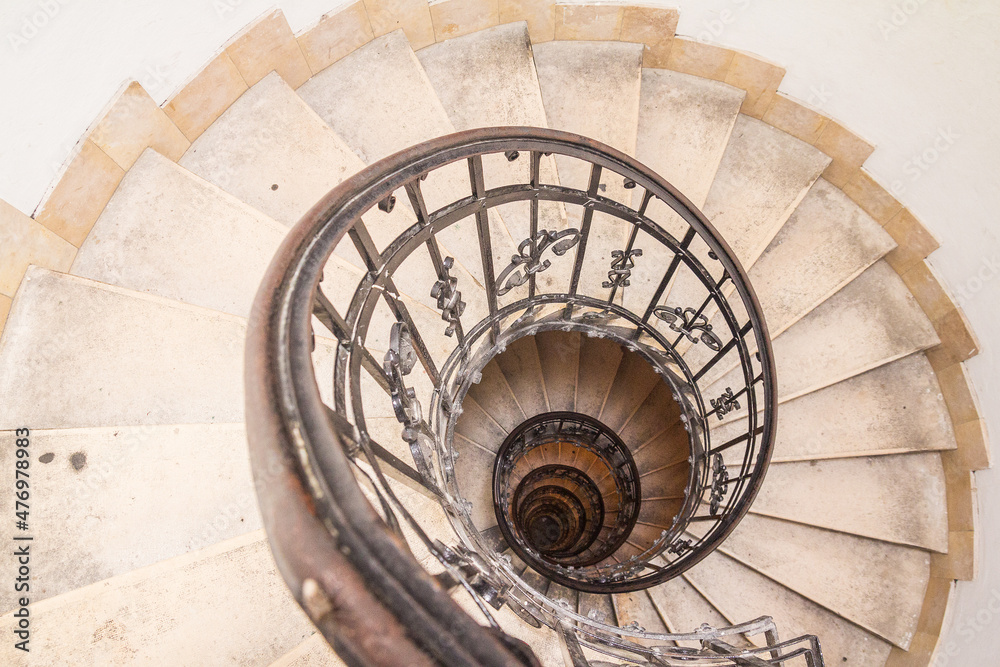 Fototapeta premium Spiral stairs