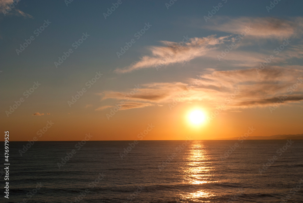 seascape on the coast of Boccadasse in Genoa in Liguria seascape on the coast of Boccadasse in Genoa in Liguria