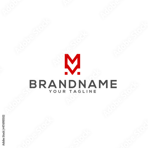 Minimalist Simple Letter Mark Initial logo design