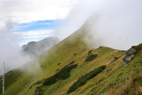 The Red Peaks in the Tatra Mountains.