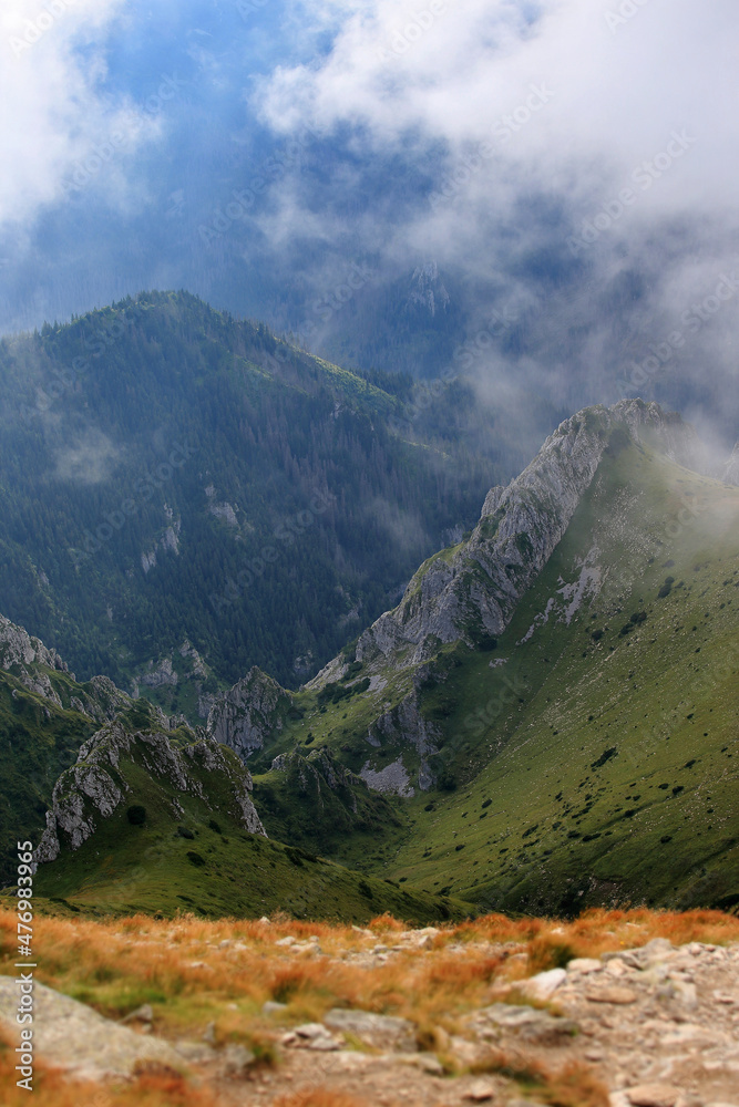 The Red Peaks in the Tatra Mountains.