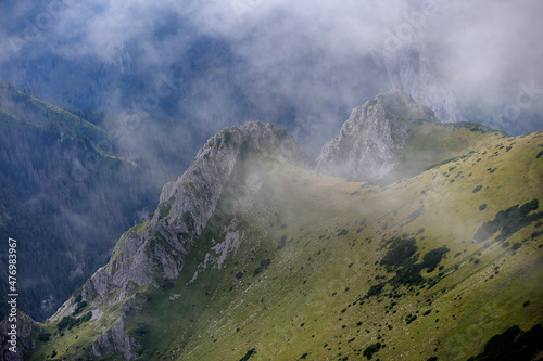 The Red Peaks in the Tatra Mountains.