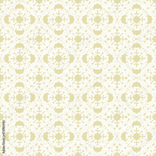 geometric farmhouse linen background. Provence gray rustic romantic woven pattern texture. Shabby chic style tonal cottage shape textile print.