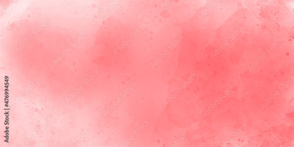 Soft pink watercolor background for your banner, poster, invitation, business card concept vector. pink watercolor background illustration vector.
