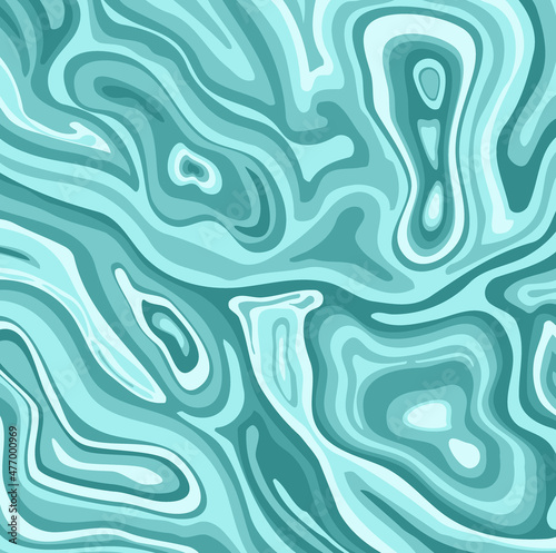 Vector illustration. Marble texture. Splash of paint. Colorful liquid.