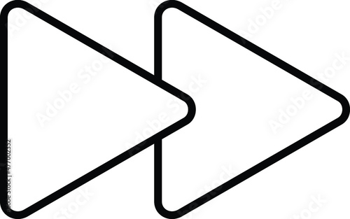 Fast Forward Icon Style