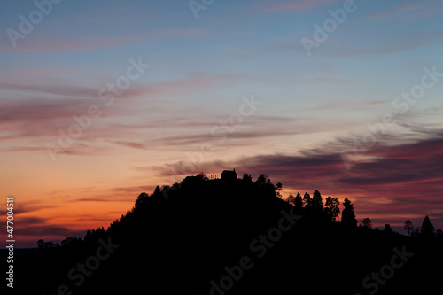 Salmendinger Chapel - Swabian Alb - Sunset © jiriviehmann