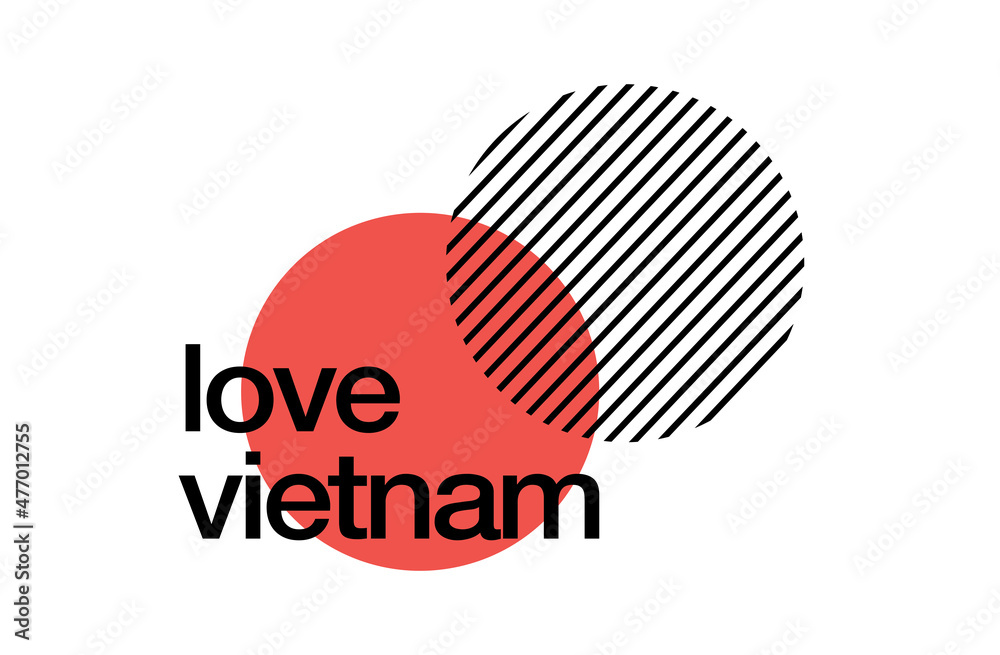 Modern, simple, minimal typographic design of a saying Modern, simple, minimal typographic design of a saying
