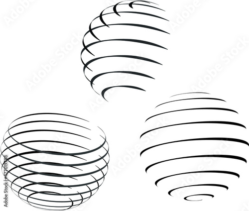 Dotted circular lines. dots circular isolated on the gray background. Halftone fabric design. Halftone dots circular texture. circular Vector design element 7