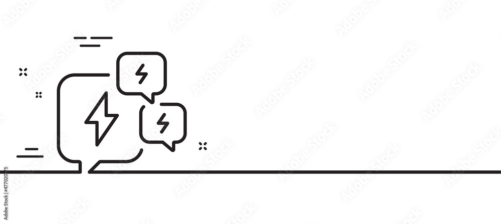 Stress line icon. Anxiety depression chat sign. Mental health symbol. Minimal line illustration background. Stress line icon pattern banner. White web template concept. Vector Stress line icon. Anxiety depression chat sign. Mental health symbol. Minimal line illustration background. Stress line icon pattern banner. White web template concept. Vector
