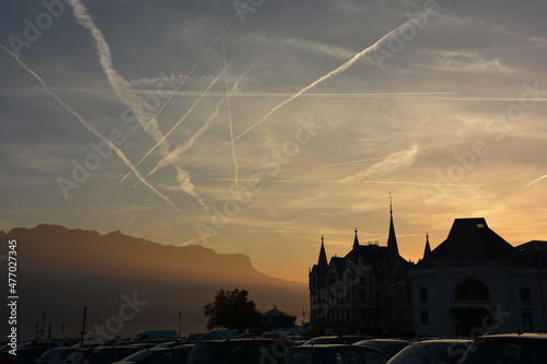 Coucher de soleil au Castillo