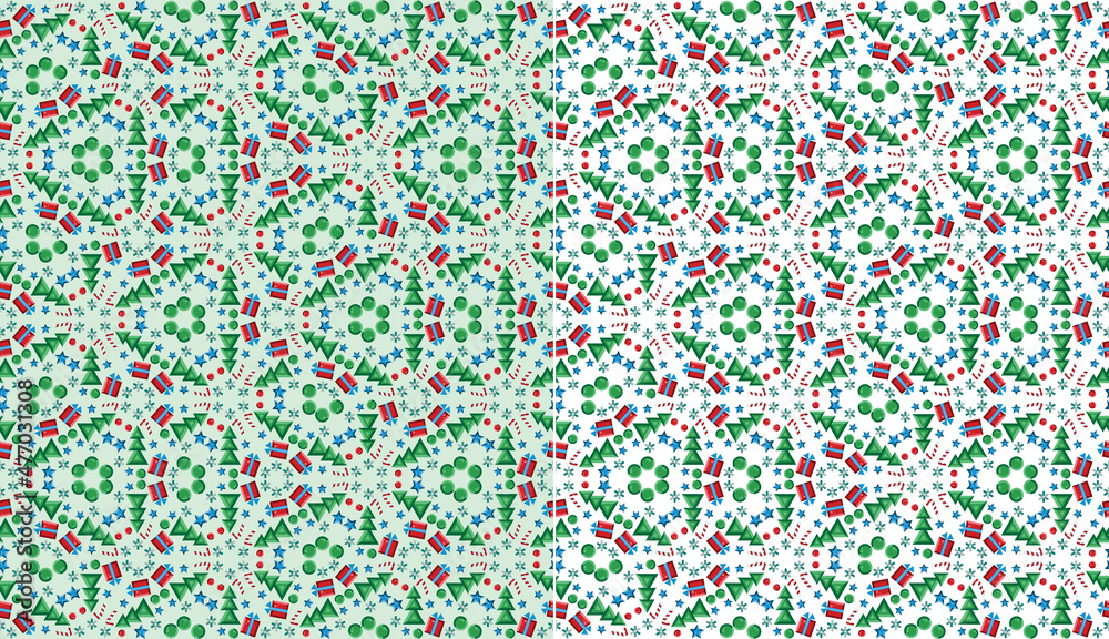 Color kaleidoscope backgrounds set Color kaleidoscope backgrounds set