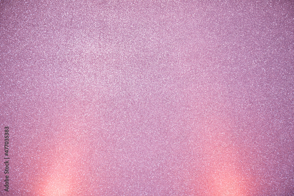 Fototapeta premium Grainy purple background with two short light red beams of light