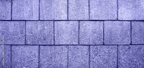 Wallpaper Mural Blue brick wall background. Detail of a blue brick wall texture. Torontodigital.ca