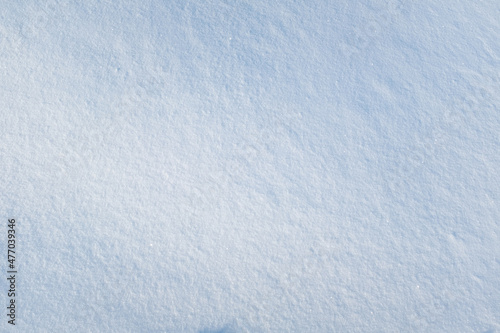 Light blue snow background for branding, calendar, multicolor card, banner, cover, header for website. Fresh snow texture. Winter backdrop. High quality photo © vveronka