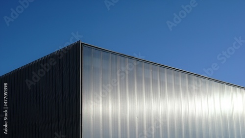 facade of modern building against sky