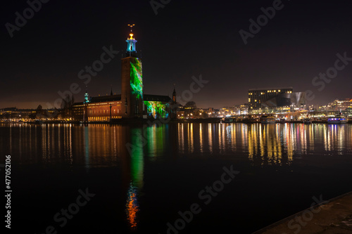 Photography Stockholm City Hall Nobel Week Lights
