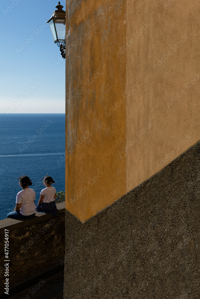 glimpse of Cinque Terre