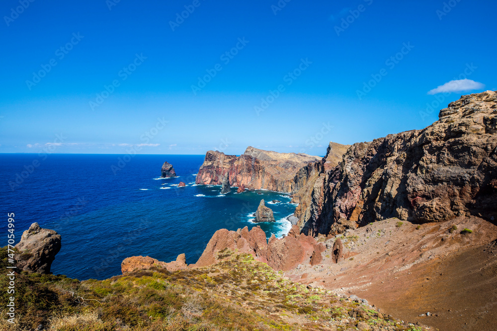 Landscape at the Island of Madeira, Portugal, Europe Landscape at the Island of Madeira, Portugal, Europe