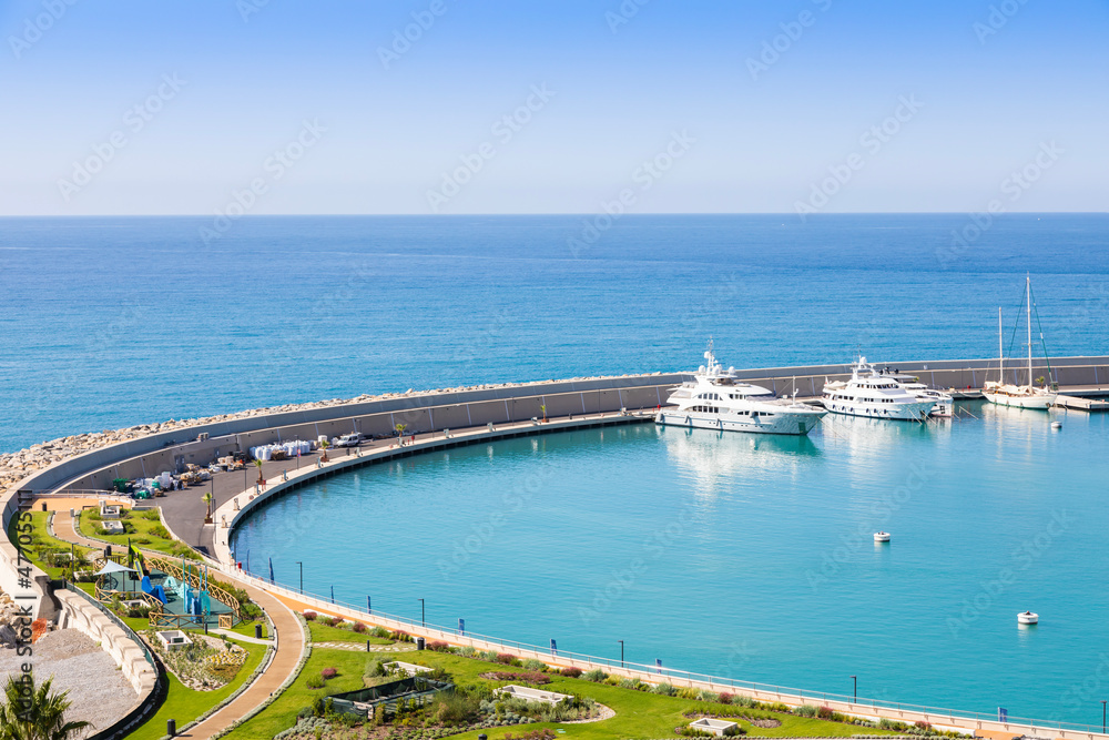 Cala del Forte - Ventimiglia. Principality of Monaco ports' brand new marina Cala del Forte - Ventimiglia. Principality of Monaco ports' brand new marina