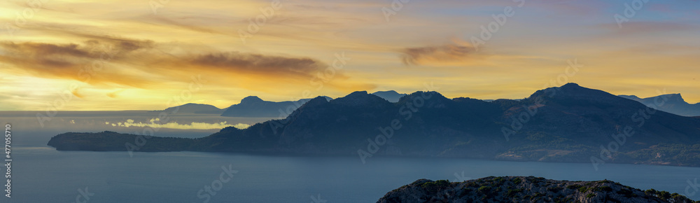 pollensa port landscape