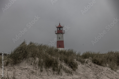 The Lighthouse Ostfeuer  List East  Sylt  Germany  Europe