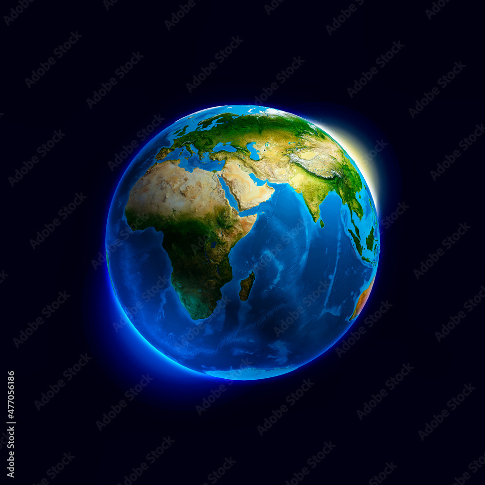 earth in space earth in space