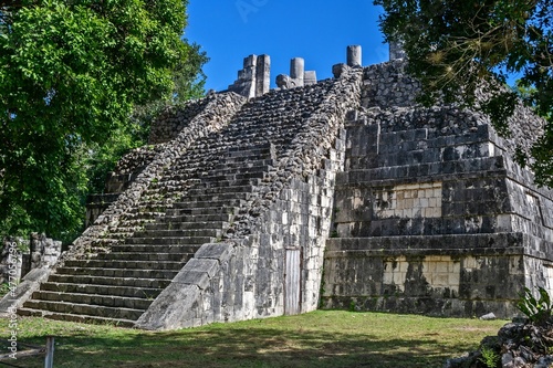 Temple of the warriors. Chichen Itza.