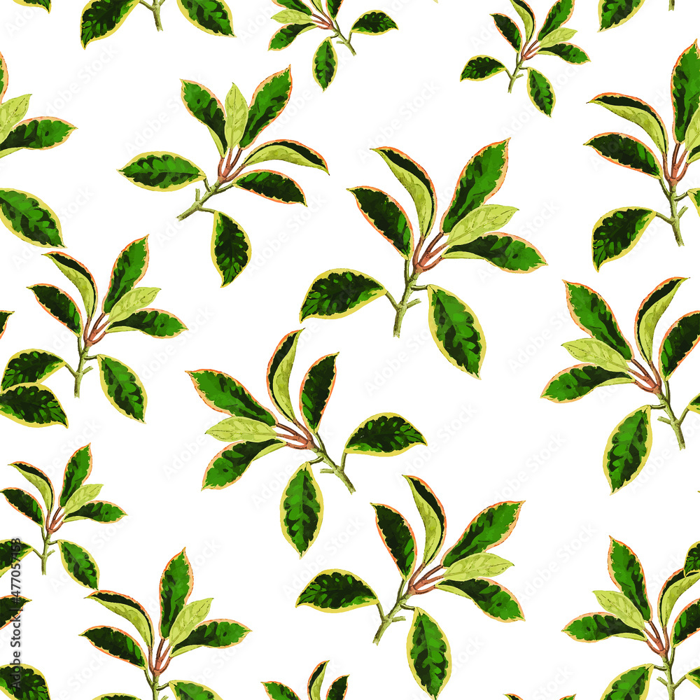 Spring flowers print. Seamless floral pattern. Plant design for fabric, cloth design, covers, manufacturing, wallpapers, print, gift wrap and scrapbooking Free Download Vector