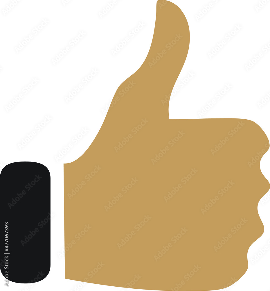 thumb up symbol, like icon symbol sign vector thumb up symbol, like icon symbol sign vector