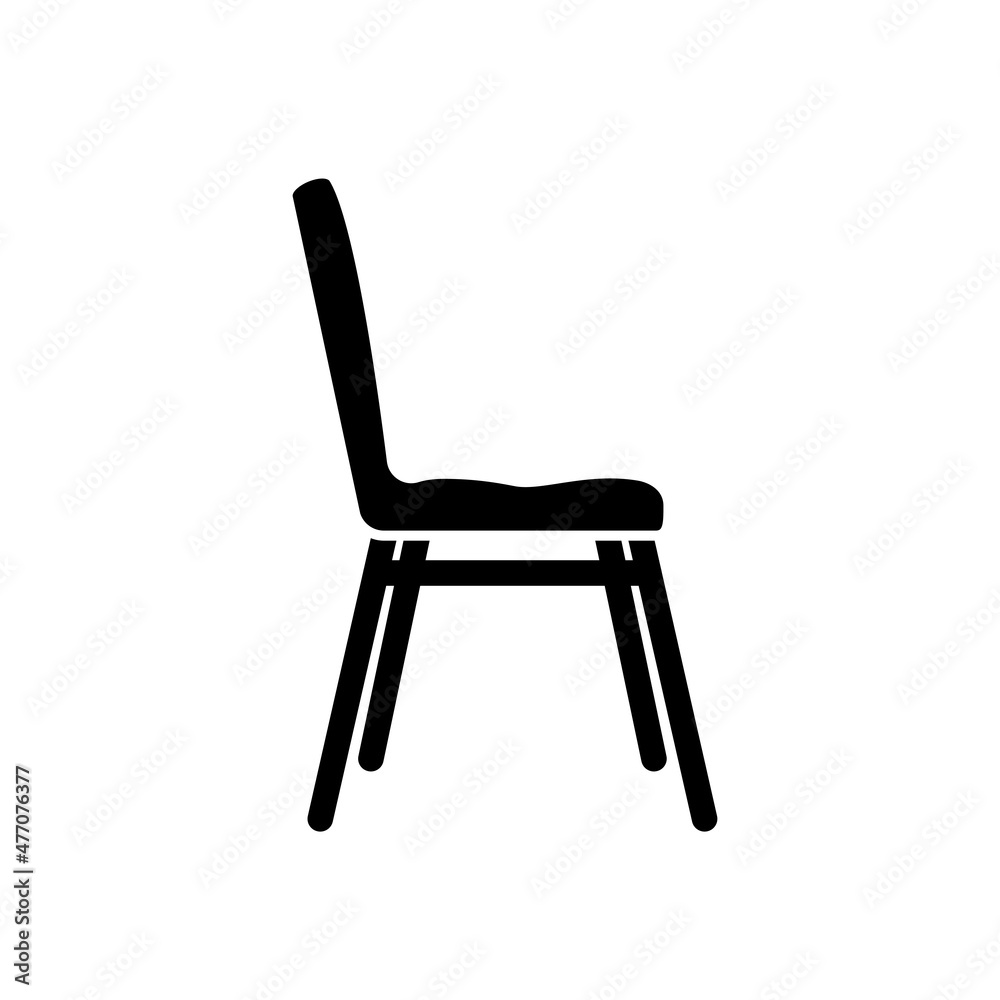 Chair icon design template vector isolated illustration Chair icon design template vector isolated illustration