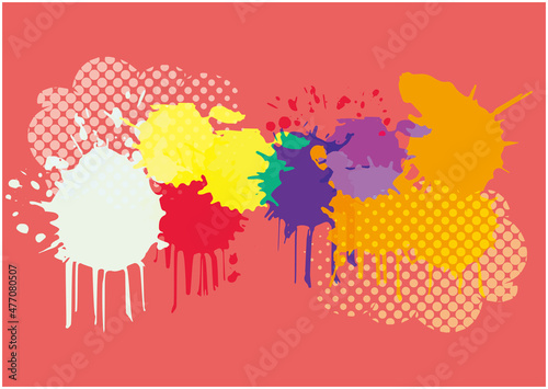 スプレー　滴り　背景